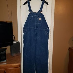 Carhartt denim coveralls